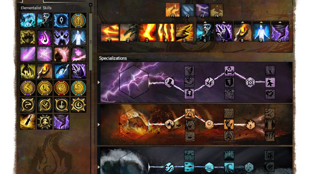 Guild Wars 2 HoT - Présentation des Spécialisations