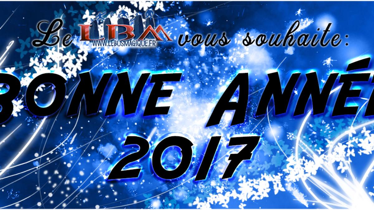Bonne année 2017 !!