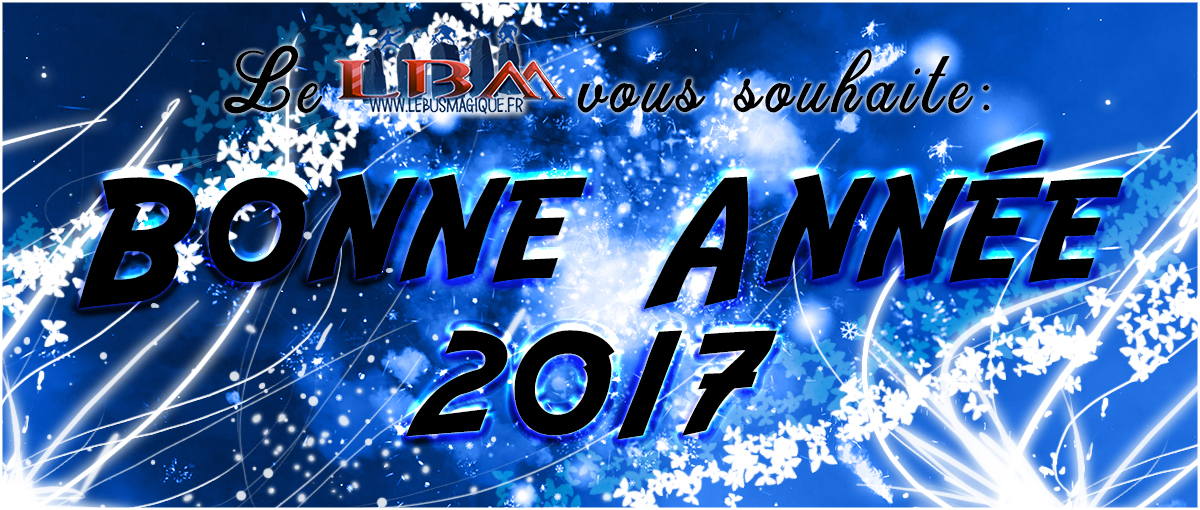 Bonne année 2017 !!