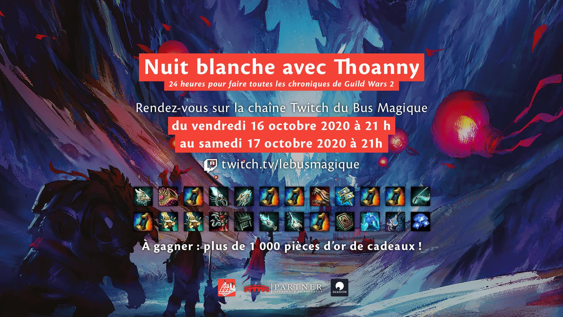 24h pour faire toutes les chroniques de GW2