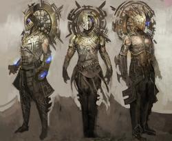 Chronomancien par Kekai, game-designer Guild Wars