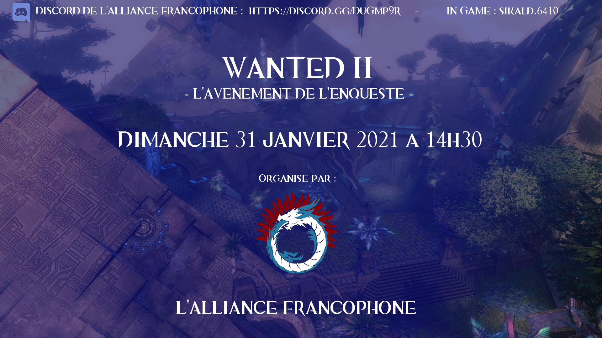 Wanted II - l'avènement de l'Enqueste