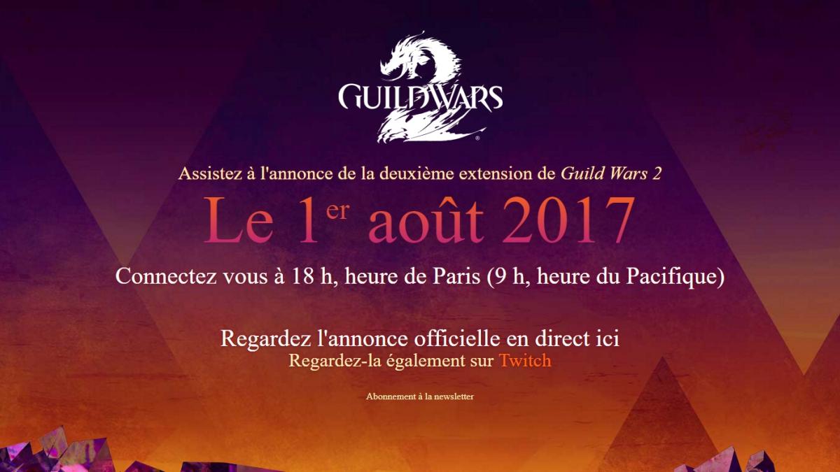 #LBMLIVE : révélations de la prochaine extension de Guild Wars 2