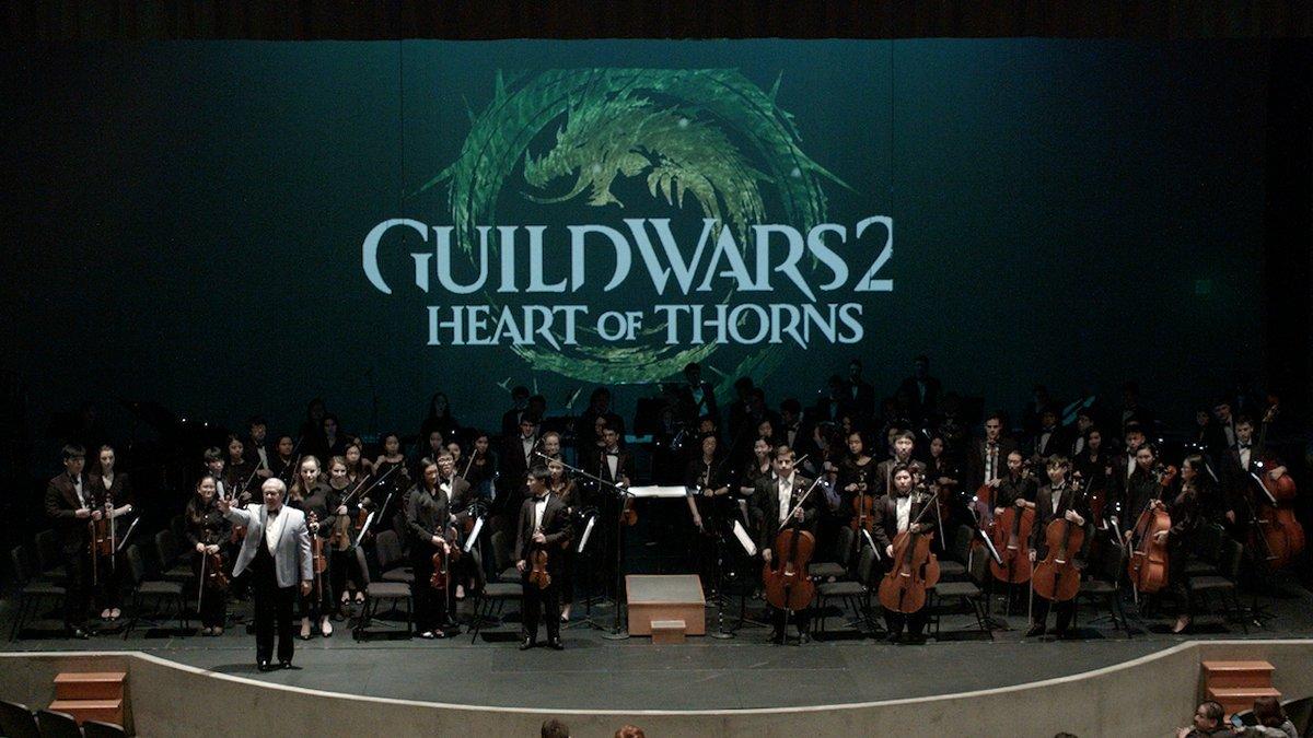 GW2HoT interprétée par l’orchestre philharmonique d’Evergreen