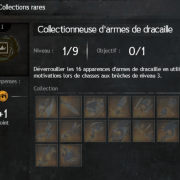 Collection armes dracaille