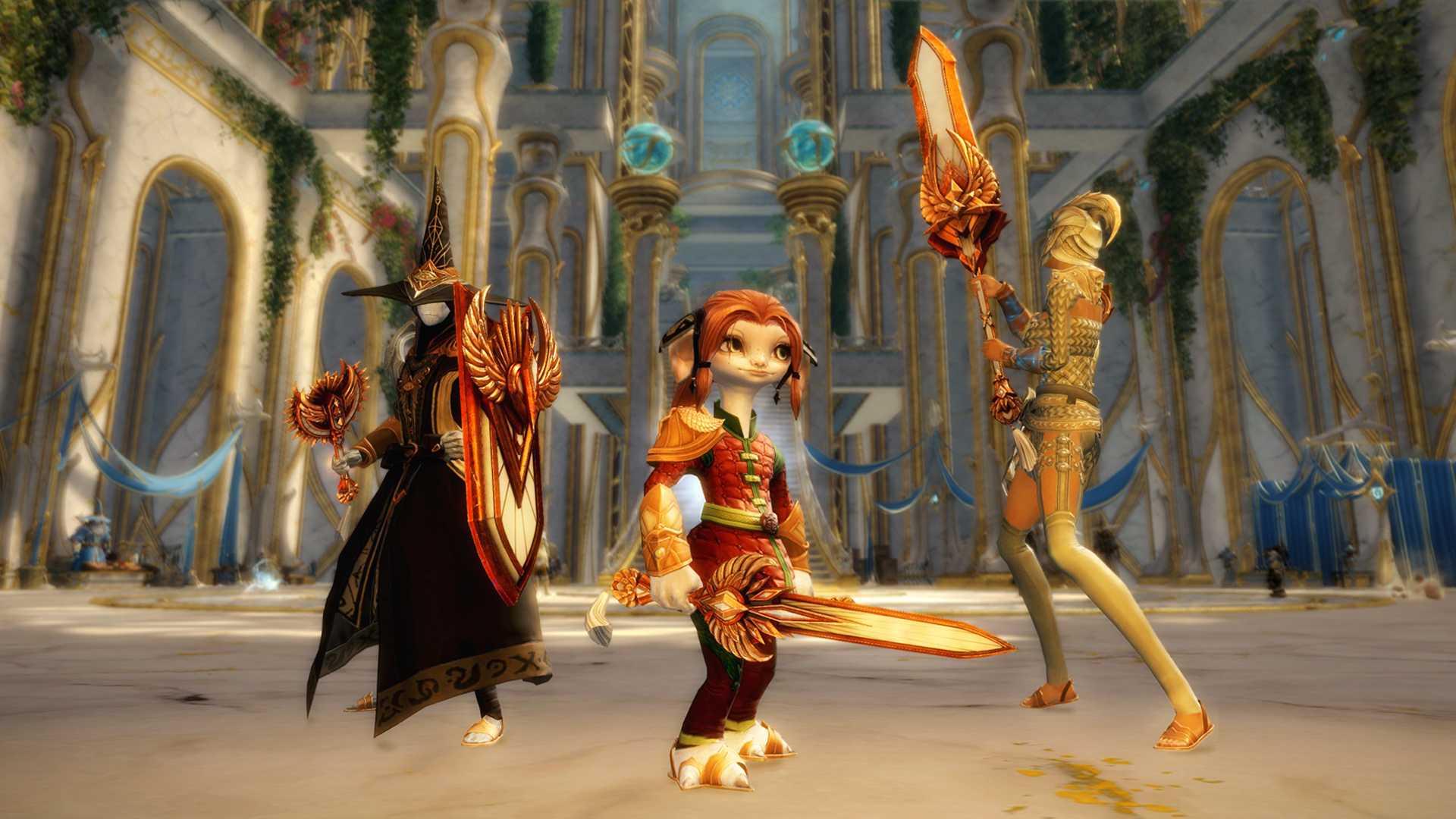 Dda7esanctified armor weapons 1920x1080