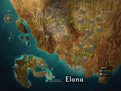 Elona unexplored map