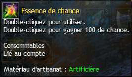 Essence chance