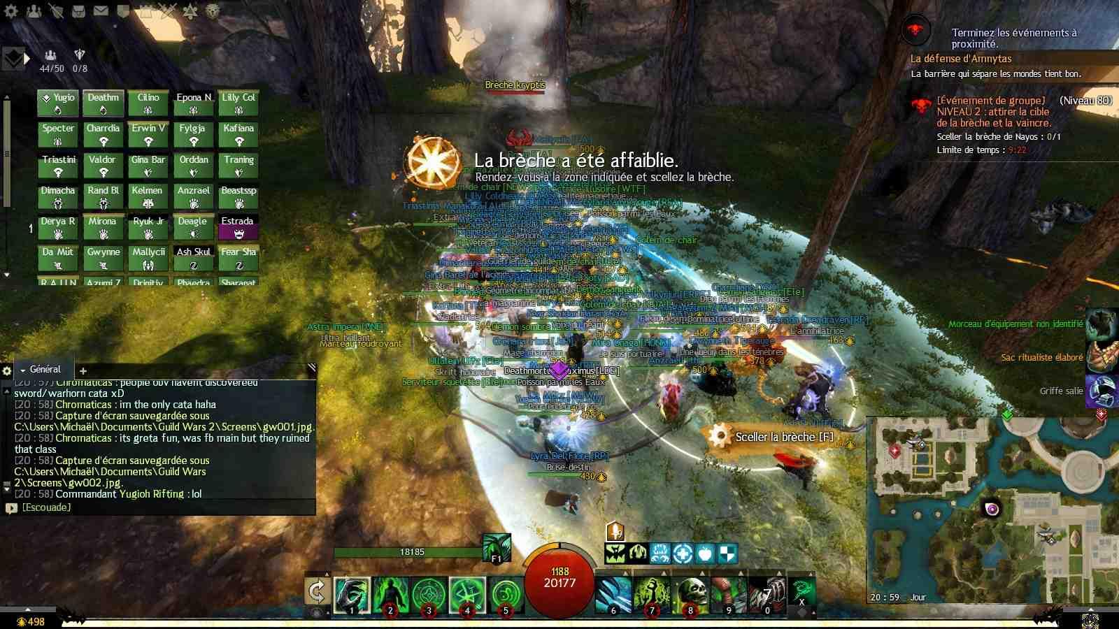 Event breche kryptis 3