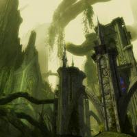 La forêt d'Echovald dans GW2