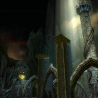 La forêt d'Echovald dans GW1