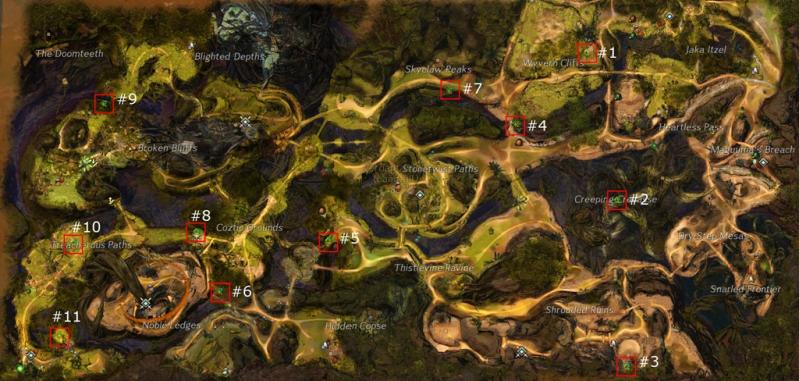 Gw2 verdant brinks hero points map
