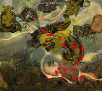 Gw2 verdant brinks insight canopy over pact encampment