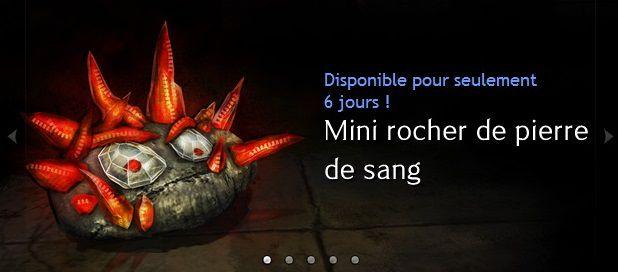 CCLN : Tenue voilée de Marjory Mini rocher de pierre de sang