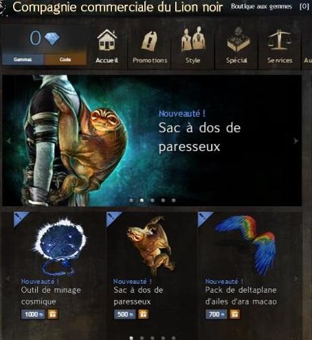 CCLN: Sac à dos de paresseux et Outils de minage cosmique