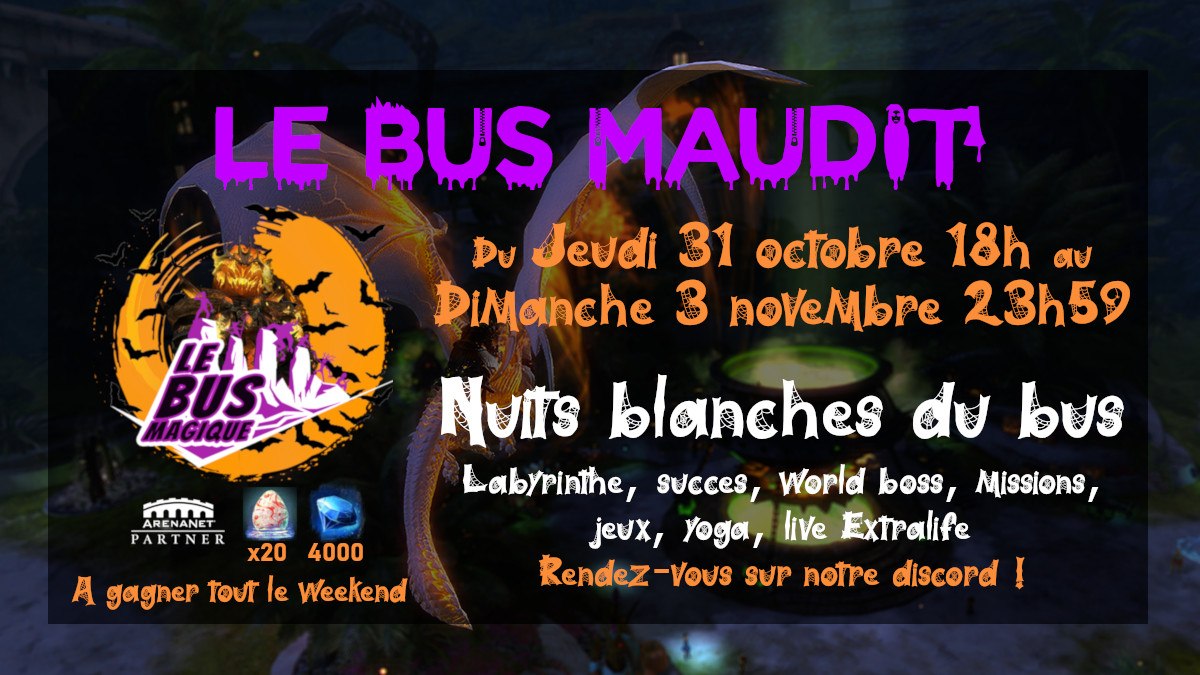 Le Bus Maudit est de retour !