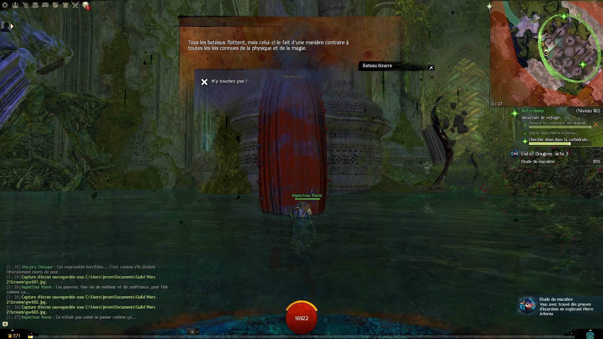 Macabre un bateau comp
