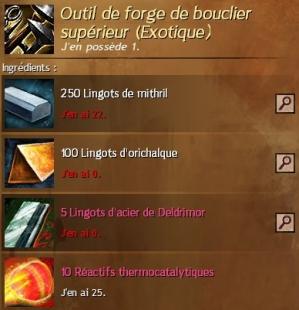 Outils de forge