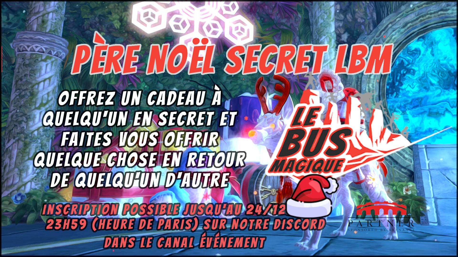 Père noël secret sur notre discord (Secret Santa)