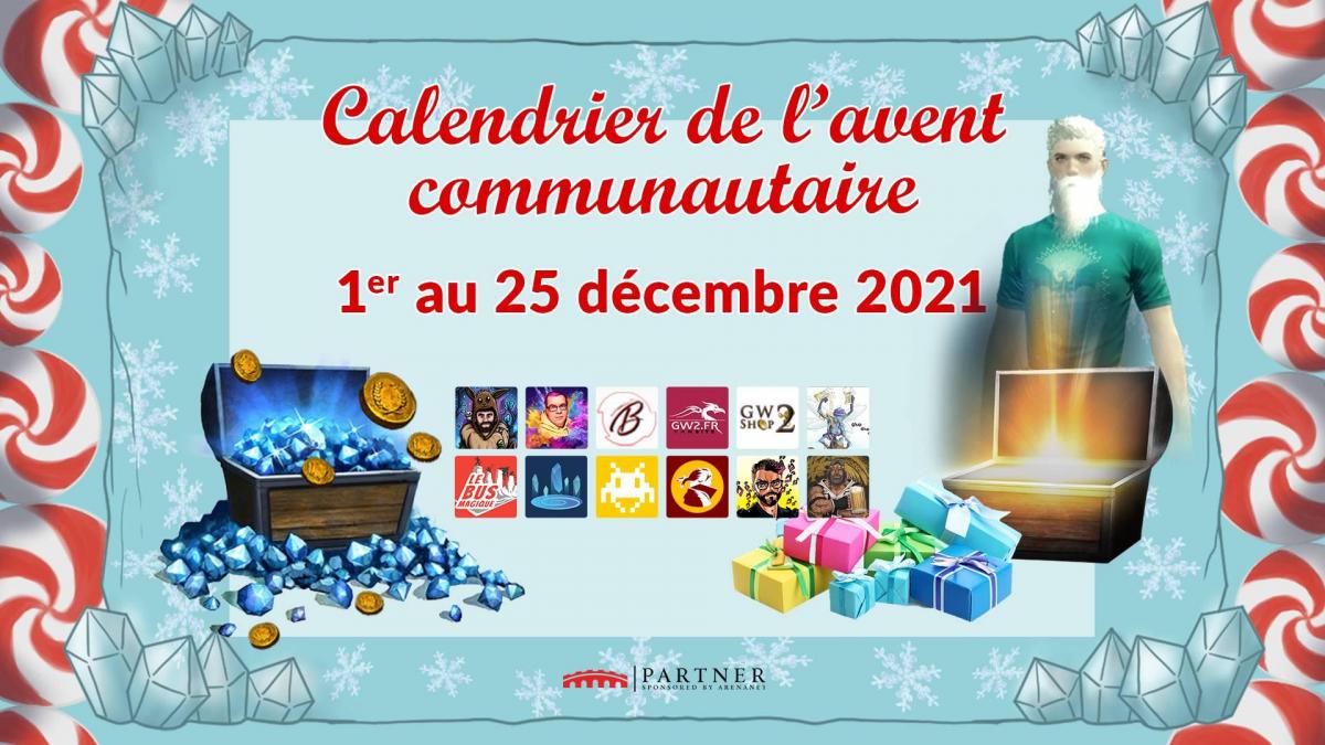 Calendrier communautaire de l'Avent 2021 !
