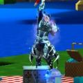 A quel jeu fait référence le brandissement du bâton (ou du nunchaku) du joueur ?