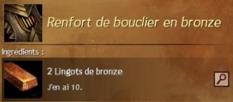 Renfort bronze