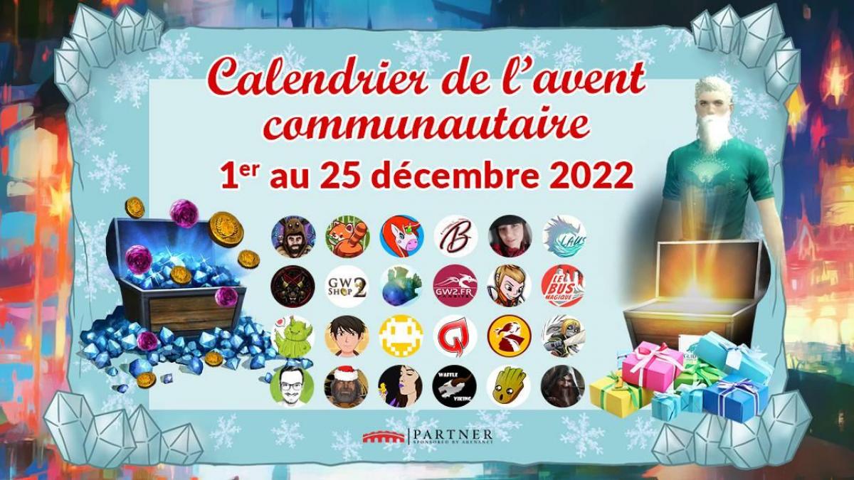 Calendrier communautaire de l'Avent 2022 !