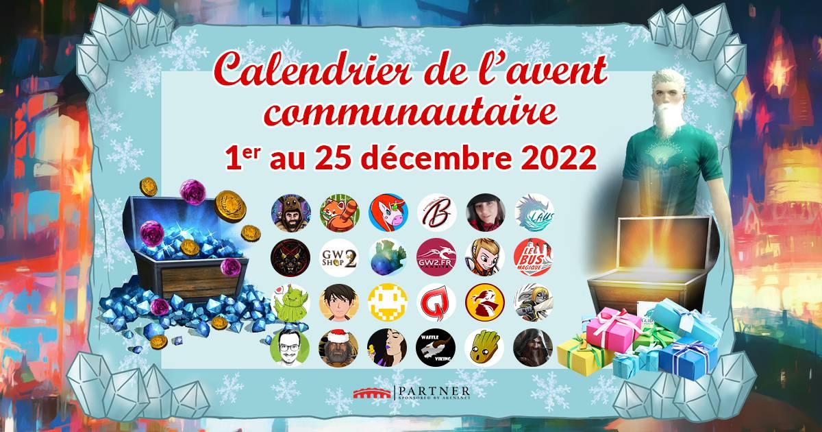 Calendrier communautaire de l'Avent 2022 !