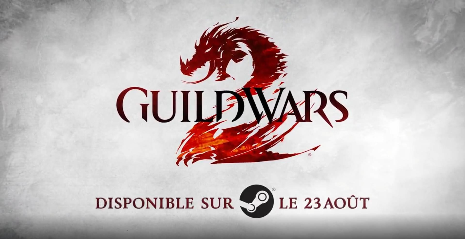 Sortie sur Steam de Guild Wars 2 et célébration à partir du 23 août