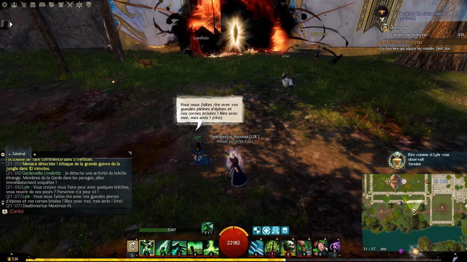 Succes rire comme si lyhr vous observait