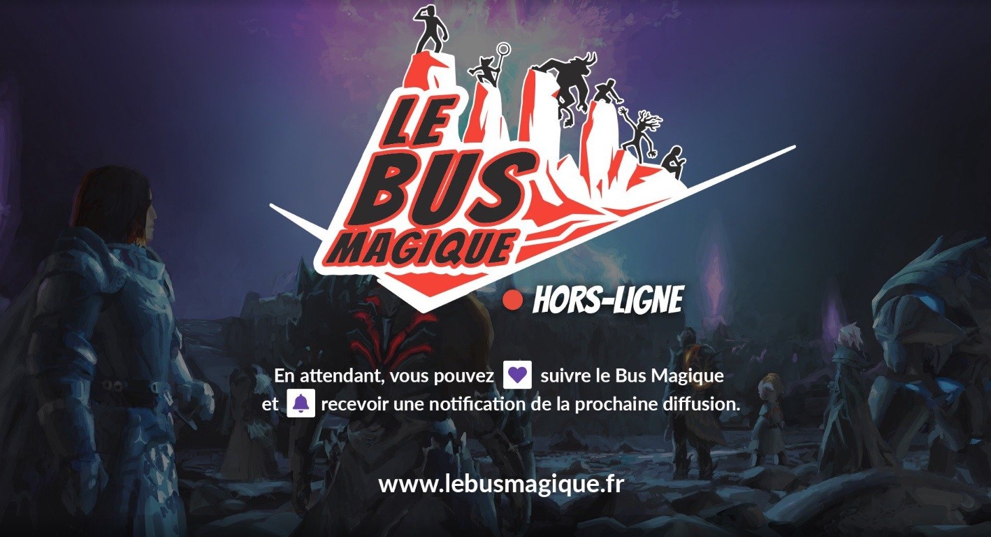Le Bus Magique se lance sur Twitch !