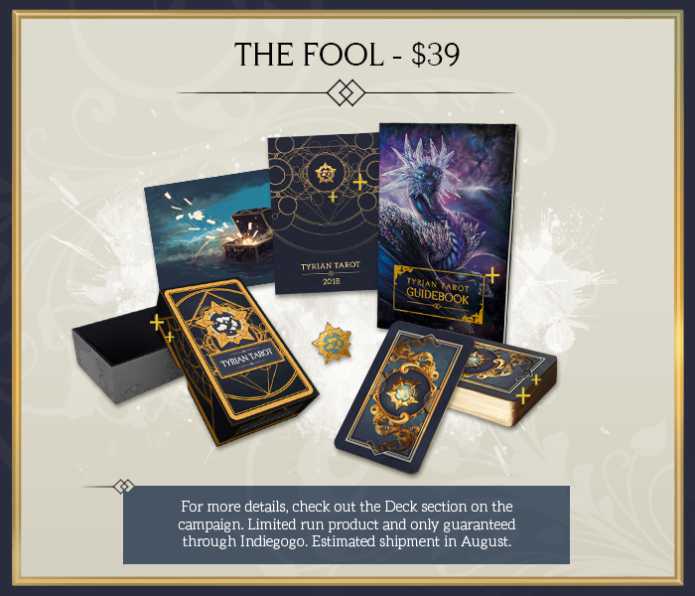 Tarot Tyrien : avancement